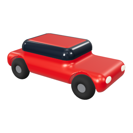 Oyuncak araba 3B modeli